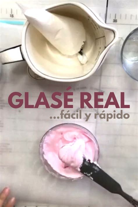 Cómo hacer glasé real paso a paso y bien fácil Rellenos para tartas