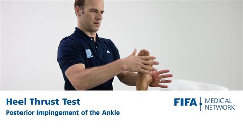 Heel Thrust Test Posterior Impingement Of The Ankle Regions In England