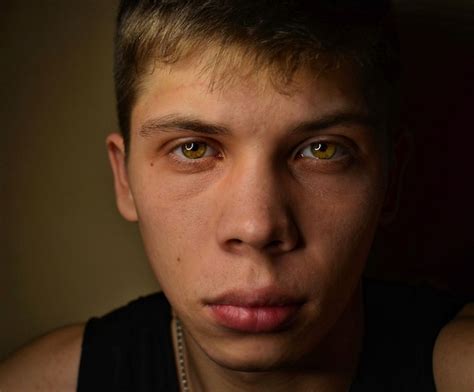 Premium Photo Close Up Portrait Of Man With Hazel Eyes