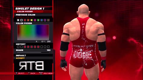 Wwe K Superstar Threads Ryback Red Attire Youtube