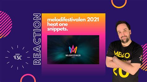 Reaction Sweden Snippets I Melodifestivalen Heat I