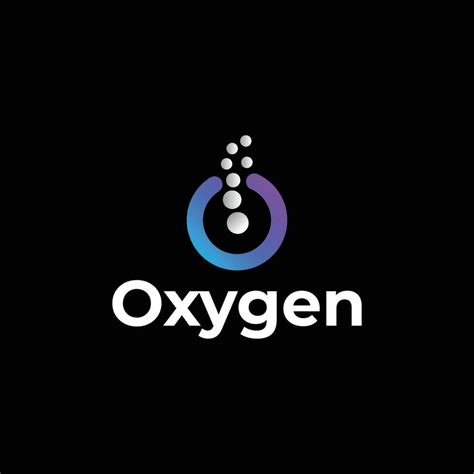 O letter modern 3d oxygen logo design 24115204 Vector Art at Vecteezy