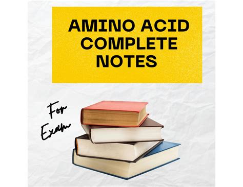 SOLUTION AMINO ACID COMPLETE NOTES Studypool