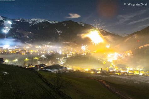 Silvesterfeuerwerk Wagrain Feuerwerk Wagrain