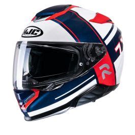 Hjc Rpha Zecha White Red Mc Full Face Helmets Chromeburner