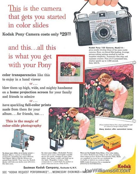 Kodak 19550507 Post Vintage Advertising Posters Vintage Ads Kodak