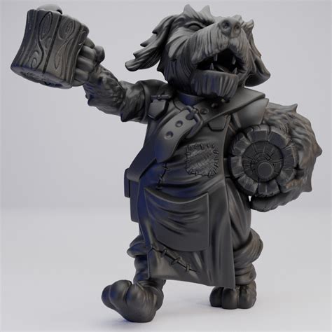 Hot Goblin 犬の民 宿屋主人 ミニチュア ホットゴブリン TRPG酒場