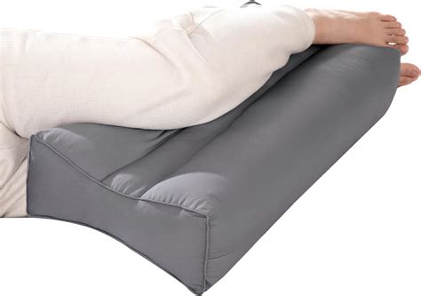 Amazon Hombys Knee Pillow For Side Sleepers With Groove Down