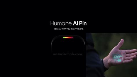 Revolutionizing Tech Unveiling The Humane Ai Pin And Its Potential