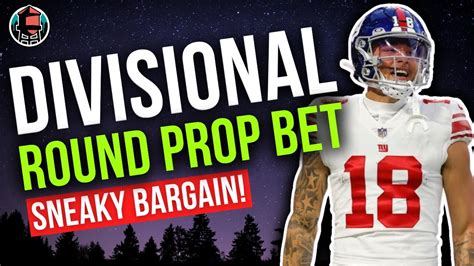 NFL Divisional Round Player Prop Bet Bargain YouTube