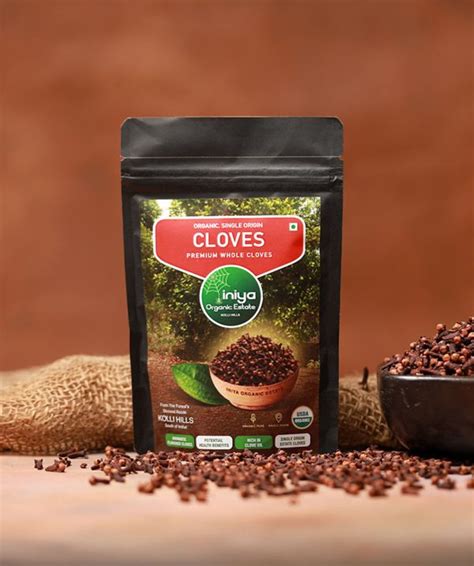 Organic Cloves Pack 60g - Iniya Organic Estate