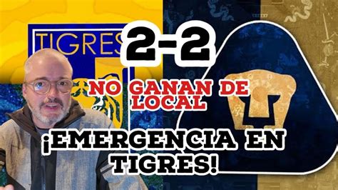 Golpazo A Tigres Pumas Sin Atacar Les Empata En El Volc N Youtube