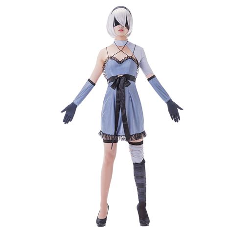 Custom Made Nier Automata 2b Yorha No2 Type B Sexy Dress Costume Cosplay For Party