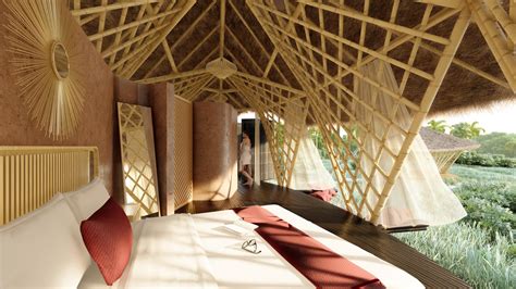 Una Masterplan Sustainable Bamboo Eco Hotel Design