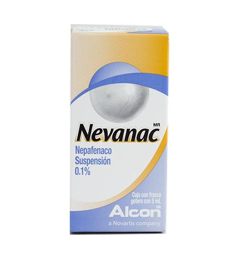 Nevanac Mg Ml Suspensie Picaturi Oftalmice Ml Novartis Dr Max