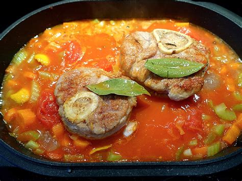 Ossobuco Rezept Geschmorte Kalbshaxe Mail Nder Art