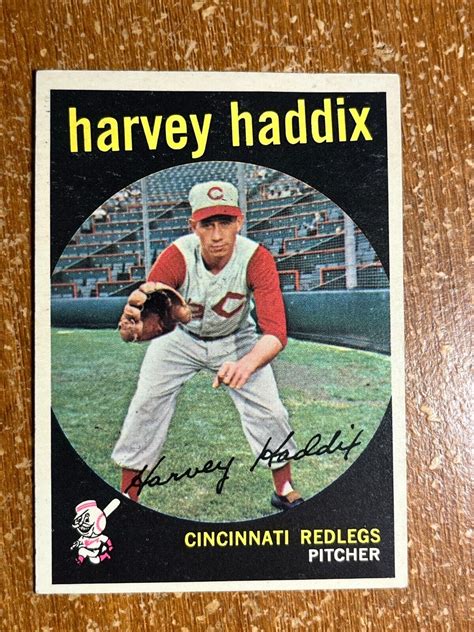 Topps Harvey Haddix Ex Ebay