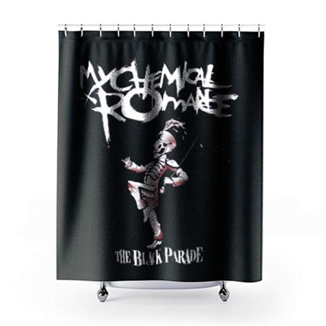 My Chemical Romance Punk Rock Band Shower Curtains Posterpict In