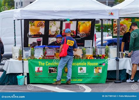 Photo Of Weekend Farmers Market Coral Gables Miami Fl Editorial Stock