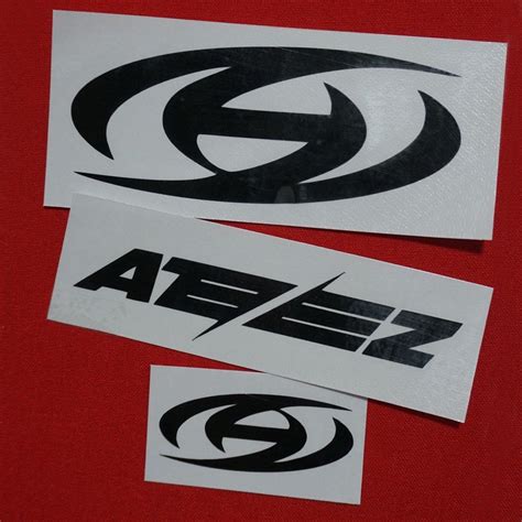 Ateez The World New Logo New Era Vinyl Stickers Hobbies Toys