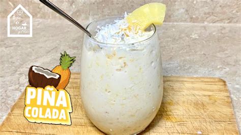 Helado de Piña Colada Casero con 3 Ingredientes Homemade Piña Colada