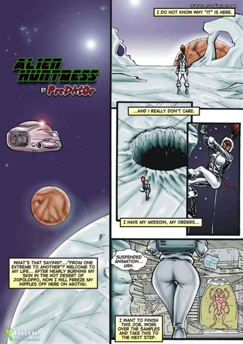 Page Central Comics Space Babe Central Alien Huntress Erofus