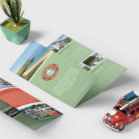 tri folded leaflets print print