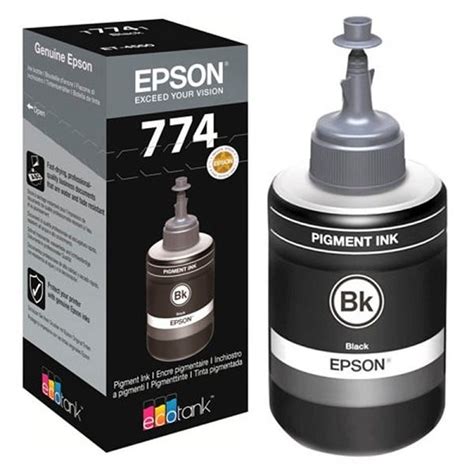 Botella De Tinta Epson Original Para L Y L Negro Ml