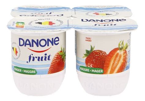 Danone Yoghurt Mager Aardbei Bestellen Colruyt