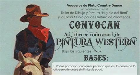 Invitan A Participar En Concurso De Pintura Western Ntr Zacatecas