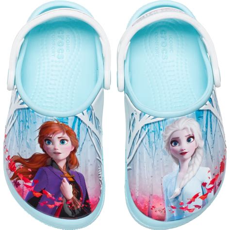 Papuci Crocs Fun Lab Disney Frozen Ice Blue Emag Ro