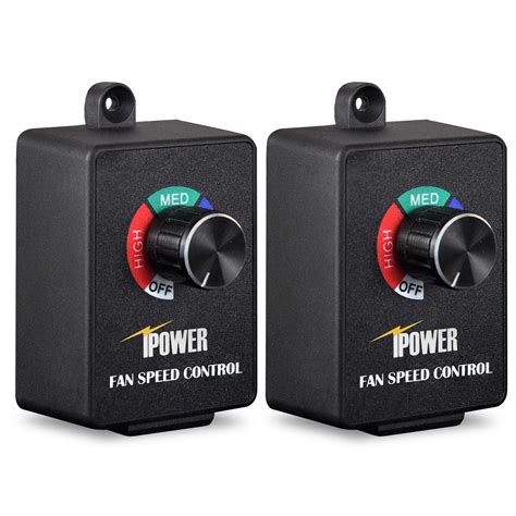 Ipower 350wexhaust Fan Variable High Speed Controller Adjuster For Duct Inline Fan Vent Blower