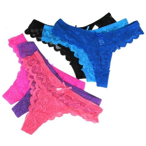 6 Pcslot Thongs Women G String High Quality Panties Sexy G String Women Underwear Lace Sexy