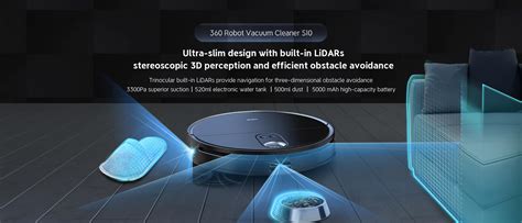 360 Robot Vacuum Cleaner S10