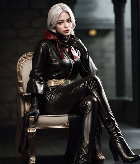 Pin By เจเจ On Assassins Leather Outfit Leather Fashion Vinyl Clothing