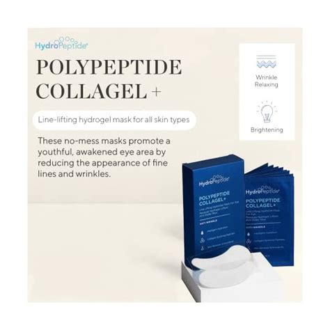 Hydropeptide Polypeptide Collagel Plus Line Lifting Hydrogel Mask F