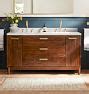 Warrenton Walnut Double Vanity Rejuvenation