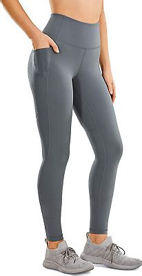 Crz Yoga Women S Naked Feeling Workout Leggings Inches High