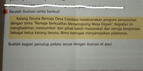 Contoh Pembukaan Dan Penutup Pidato