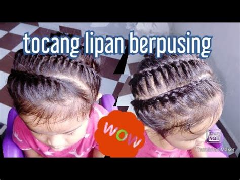 tutorial ikat rambut tocang lipan - Megan Parr