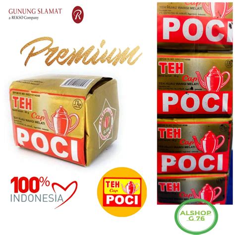 Teh Poci Mas Gold 40 Gr Teh Bubuk Tubruk Lazada Indonesia