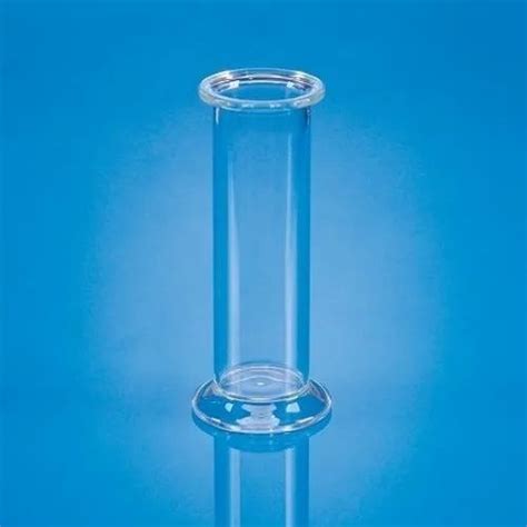 Lab Glass Gas Jar With Ground Glass Flat Flange Chemical Laboratory At