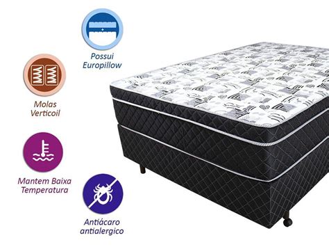 Cama Box Colch O Casal Relaflex Visconde Ortop Dico X X