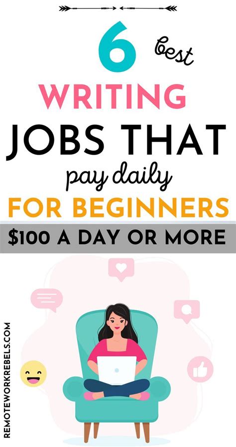 Best Writing Jobs That Pay Daily For Beginners Day In