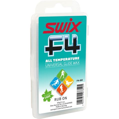 Swix F4 Universal Glide Wax Wcork 60g