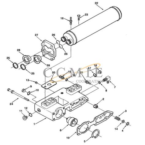 Kalmar Spare Parts Oil Cooler For Reach Stacker