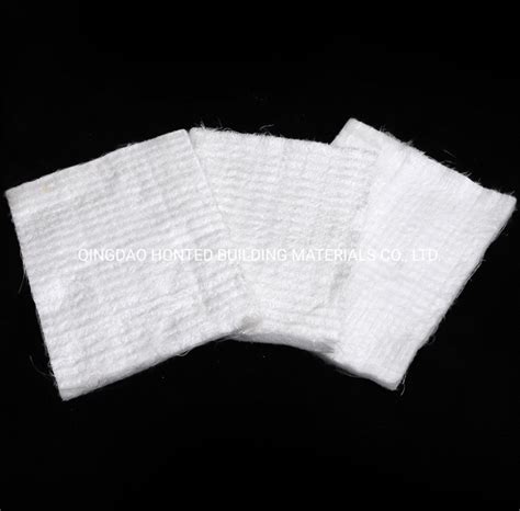 16mm 20mm Thickness Thermal Insulation Glass Fiber Needle Mat High Silica Needle Mat Customize