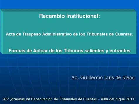 Ppt Ab Guillermo Luis De Rivas Powerpoint Presentation Free