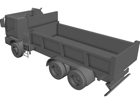 Dump Truck Cad Model 3dcadbrowser