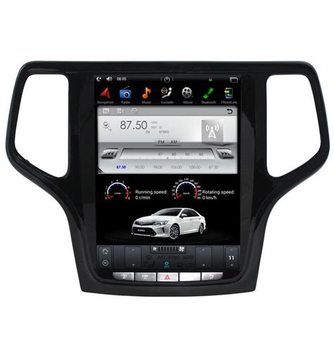 10 4 Tesla Android Car Radio GPS Multimedia Stereo For Jeep Grand